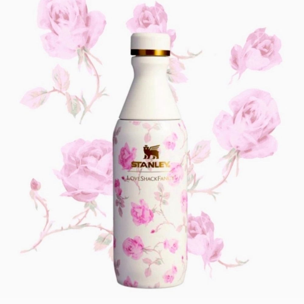 NIB UNOPENED The Stanley x LoveShackFancy All Day Slim Bottle | 12 Oz